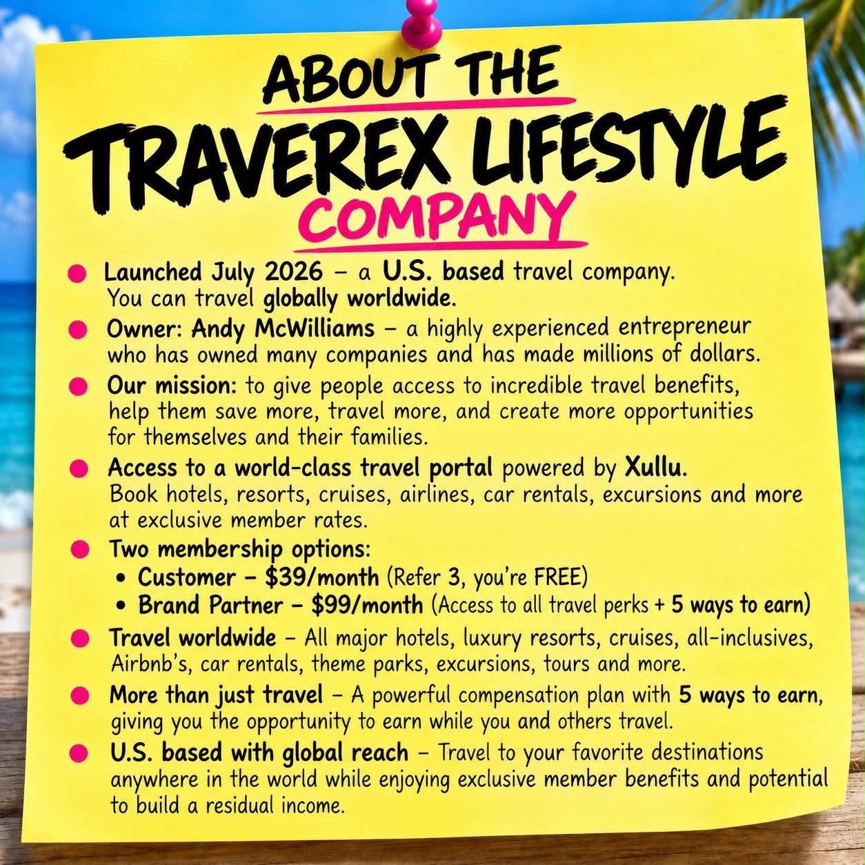 About Traverex Lifestyle